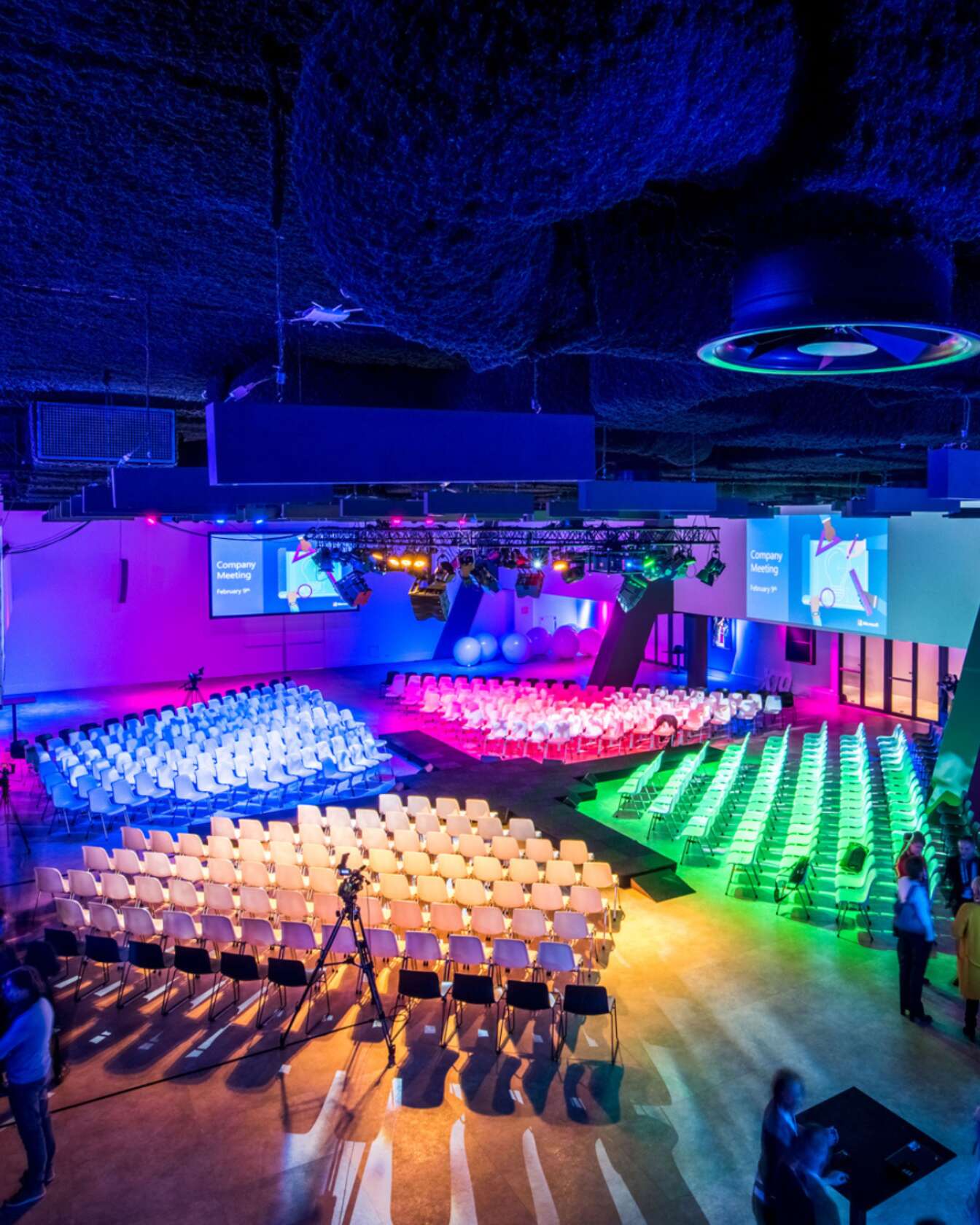 Amsterdam ’72: de grootste zaal van onze evenementlocatie in Amsterdam