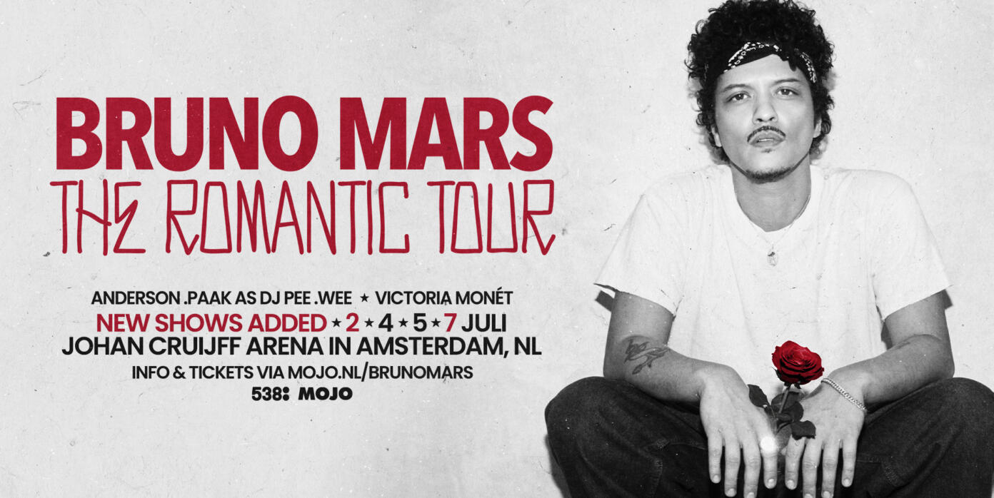 Bruno Mars 2026 Amsterdam 1920x1080 extrashow 27jul