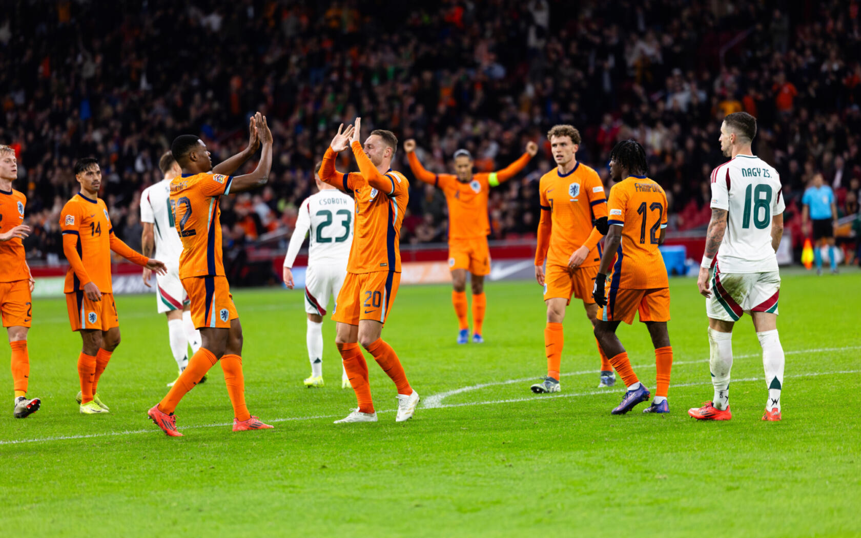 Alles over Nederland - Finland in de ArenA