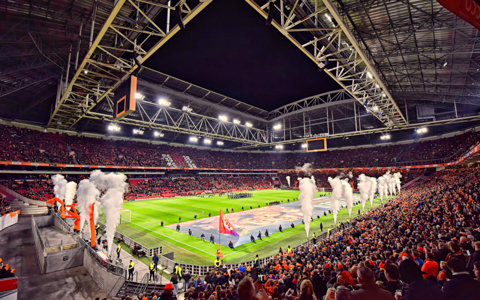 Kwalificatiewedstrijd WK 2022 Nederland - Letland in de Johan Cruijff ArenA