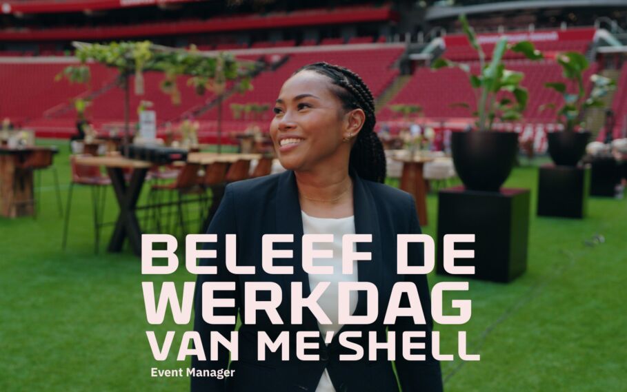 Beleef de werkdag van Eventmanager Me'shell