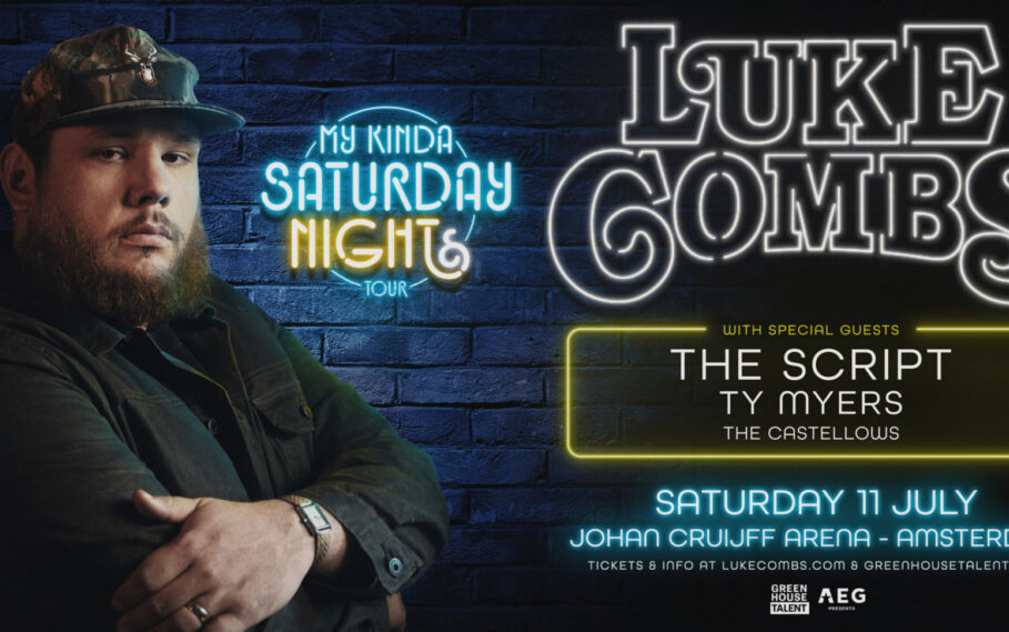 Luke Combs treedt op in de Johan Cruijff ArenA