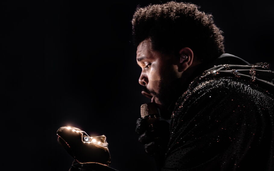 The Weeknd takes the stage at the Johan Cruijff ArenA